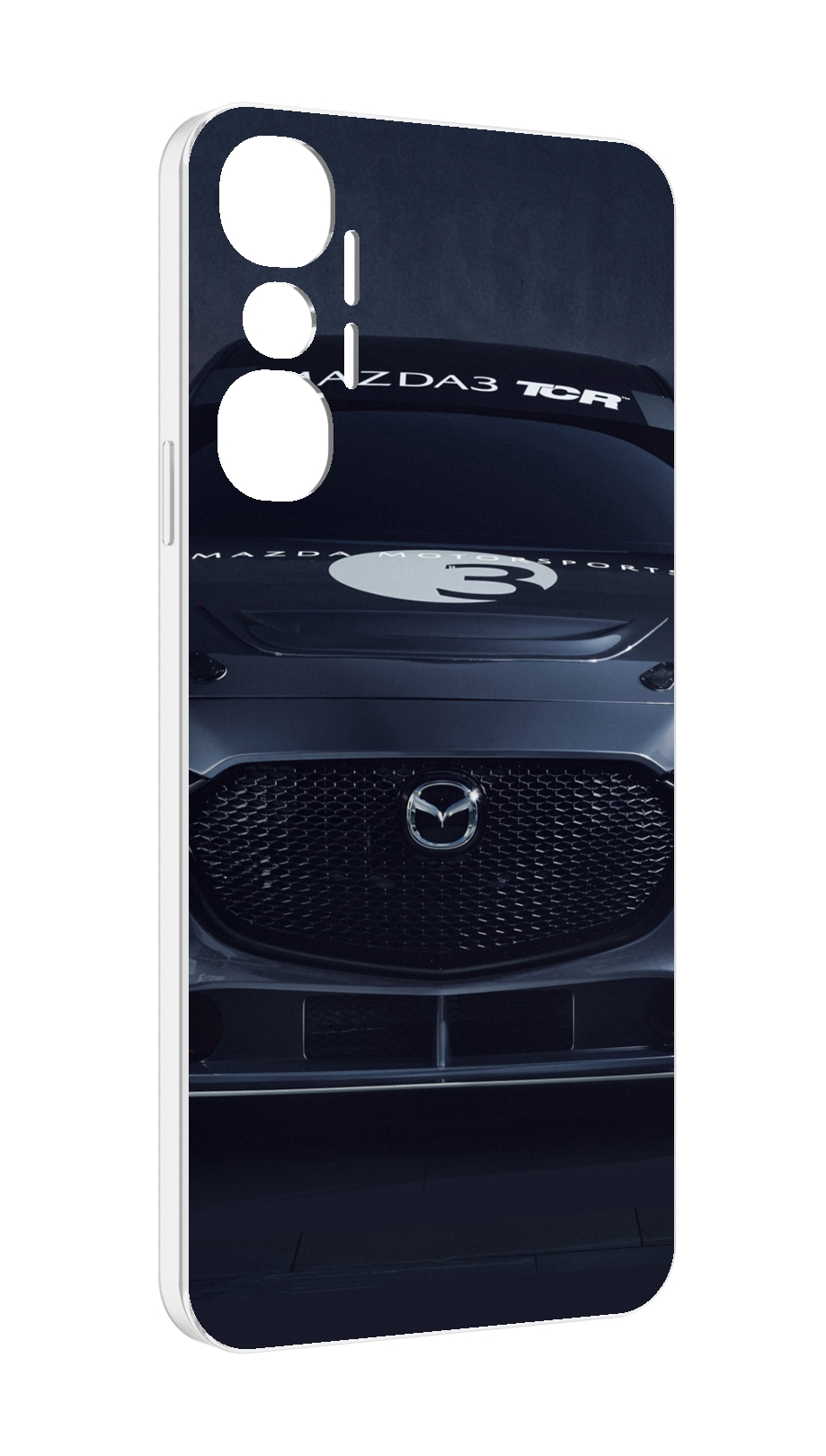 

Чехол MyPads mazda 3 для Infinix Hot 20 4G, Прозрачный, Tocco