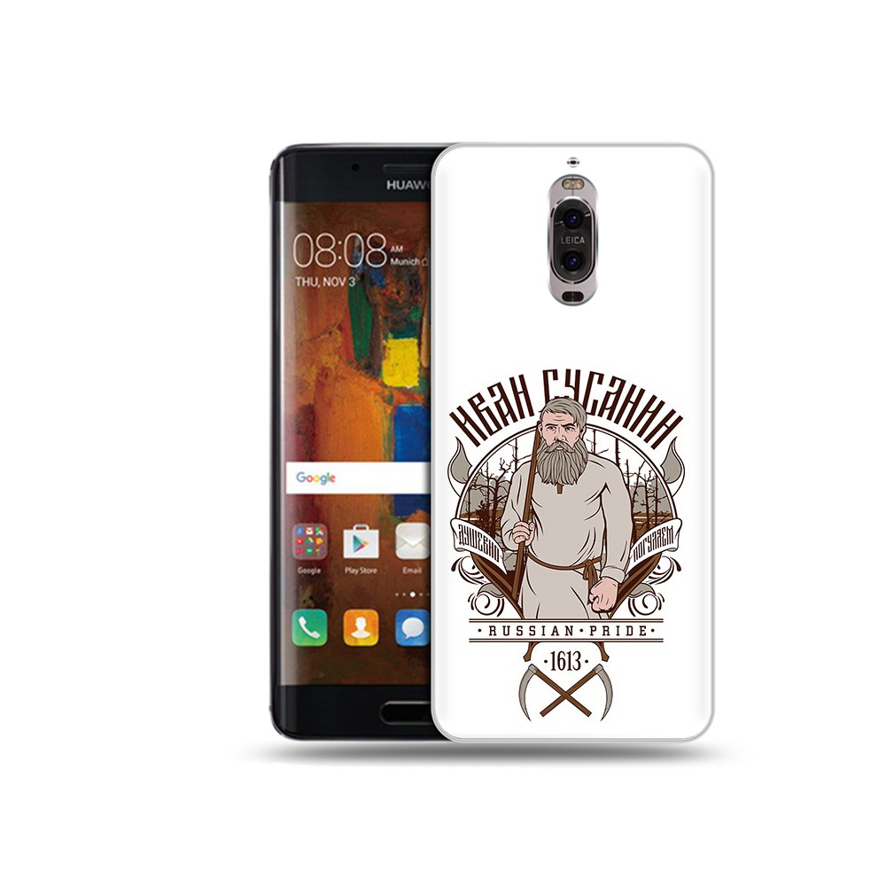 

Чехол MyPads Tocco для Huawei Mate 9 Pro Иван Сусанин (PT50613.55.90), Прозрачный, Tocco