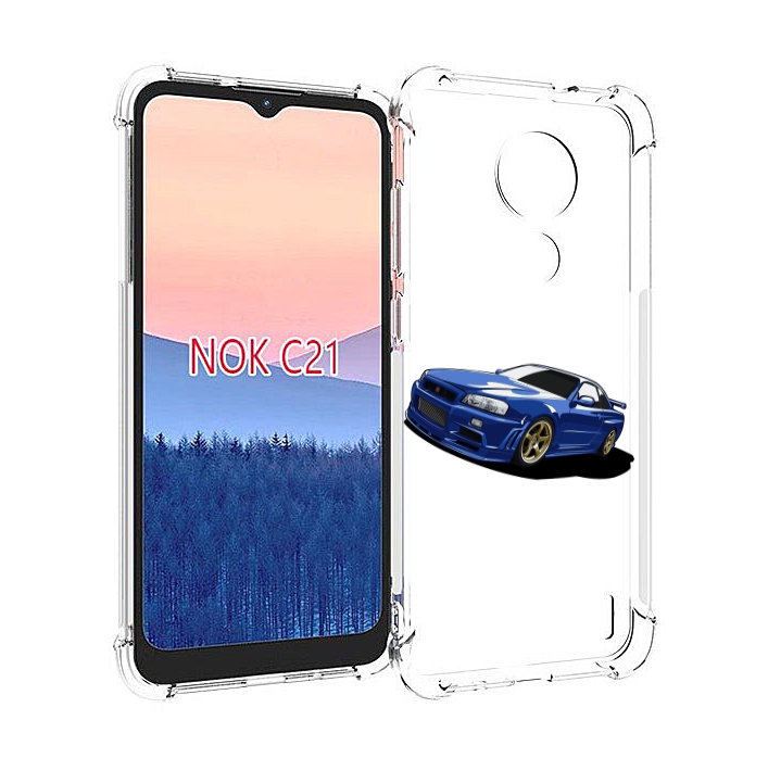 

Чехол MyPads Джитиэр для Nokia C21, Прозрачный, Tocco