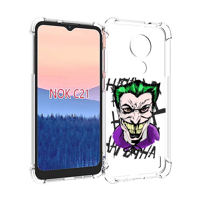 

Чехол MyPads Джокер-крейзи для Nokia C21, Прозрачный, Tocco