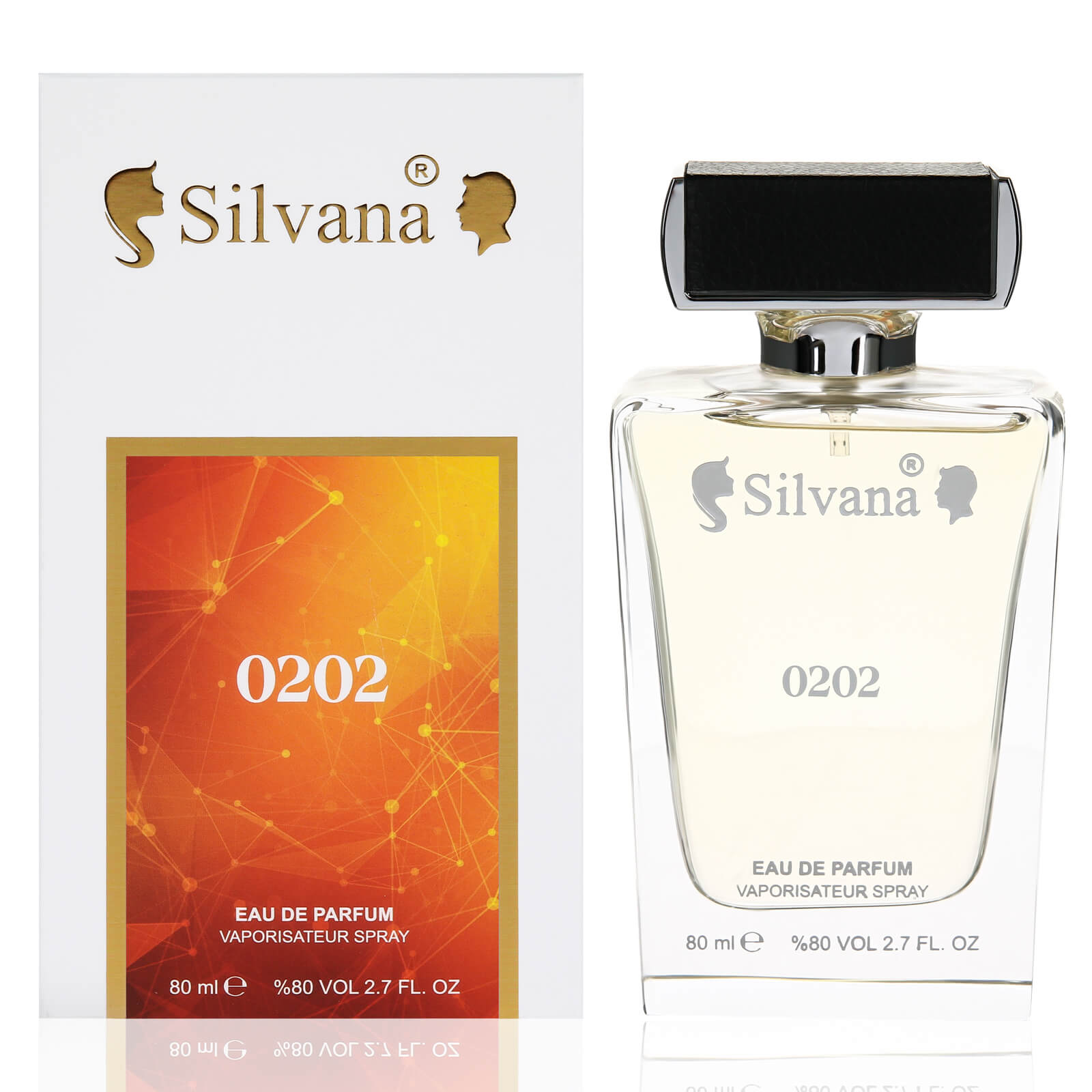 

Парфюмерная вода Silvana 0202 80 ml, Silvana 0202