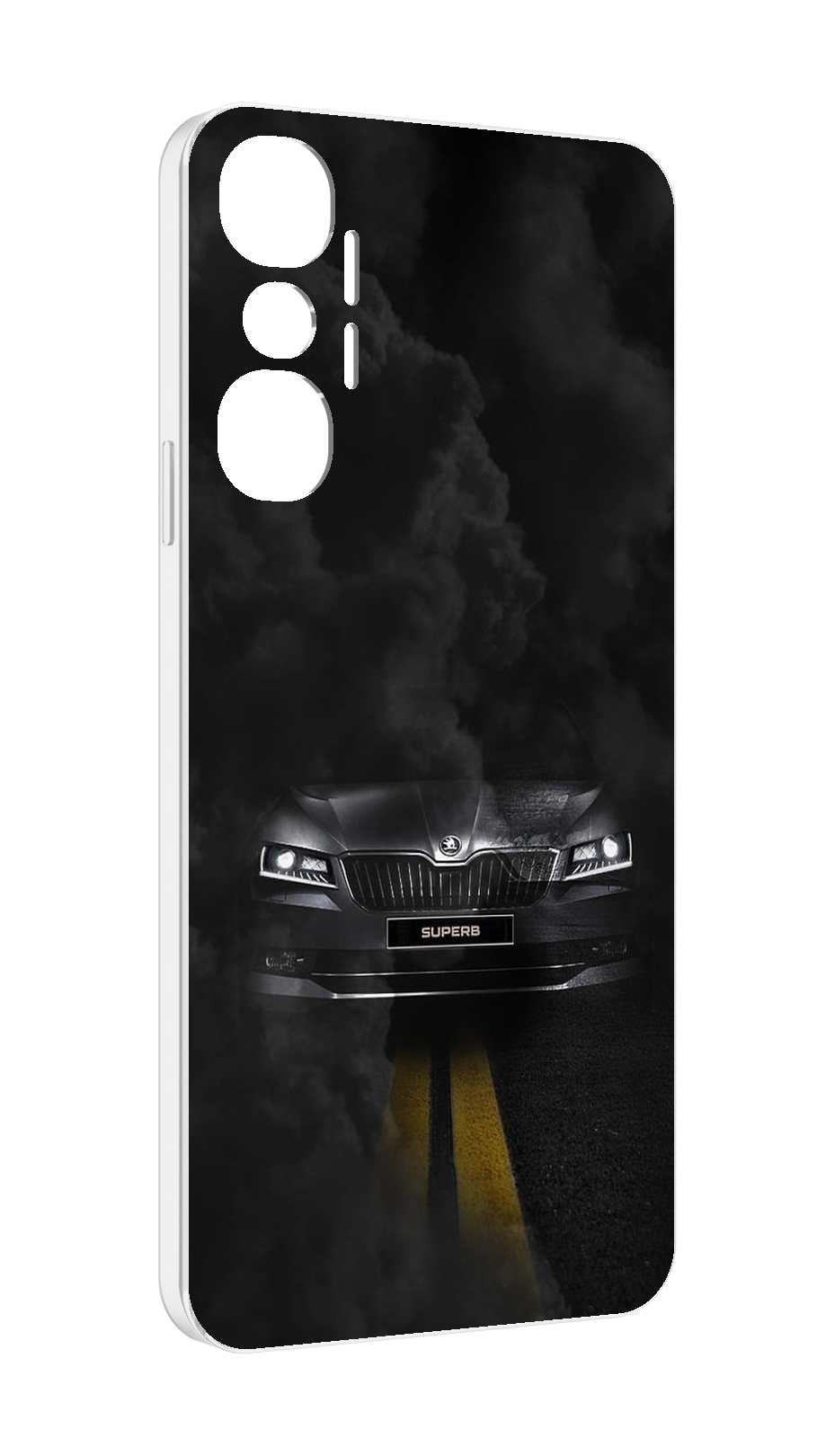 

Чехол MyPads skoda 1 для Infinix Hot 20 4G, Прозрачный, Tocco