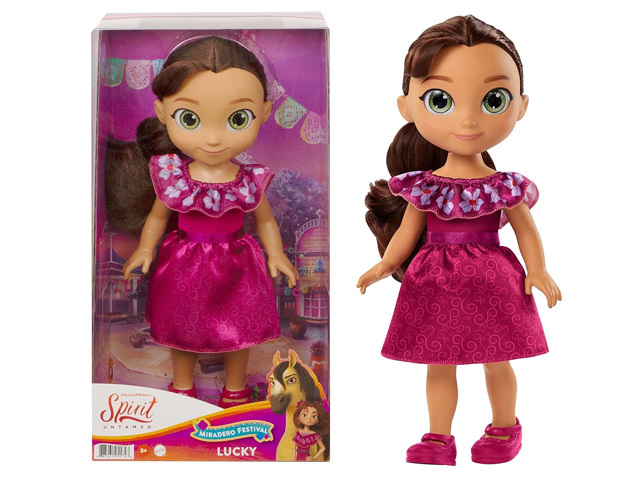 Кукла Disney Lucky Baby Spirit в платье 35 см