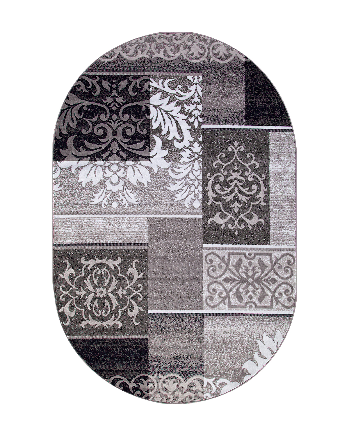 

Ковер Kitroom Plus Twilight 250x400 овальный серый d216