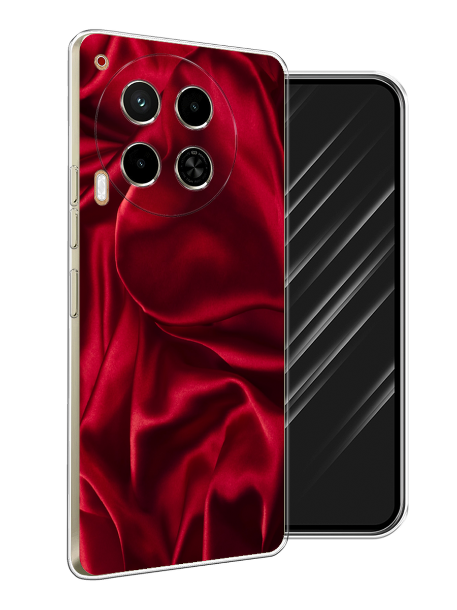 

Чехол Awog на Tecno Camon 30 4G "Текстура красный шелк", 305650-1