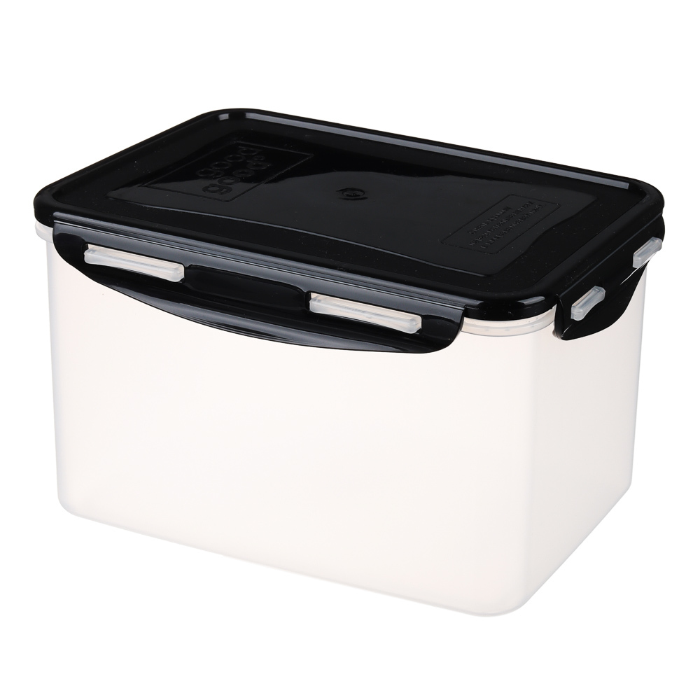 

Good&good Контейнер герметичный для СВЧ с защелками, 2,2л, пластик, Прозрачный, 861-334