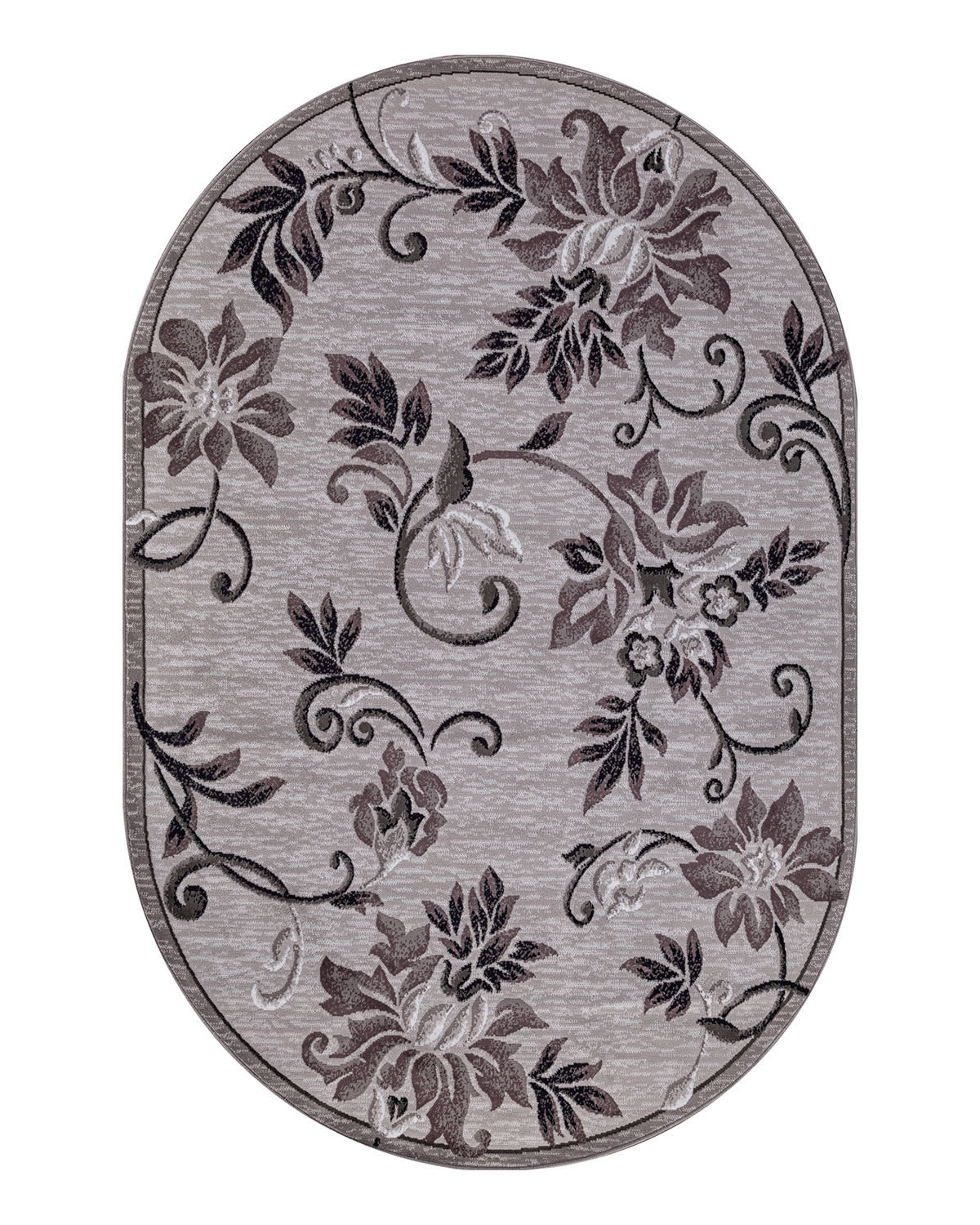 

Ковер Kitroom Plus Twilight 250x350 овальный серый d353