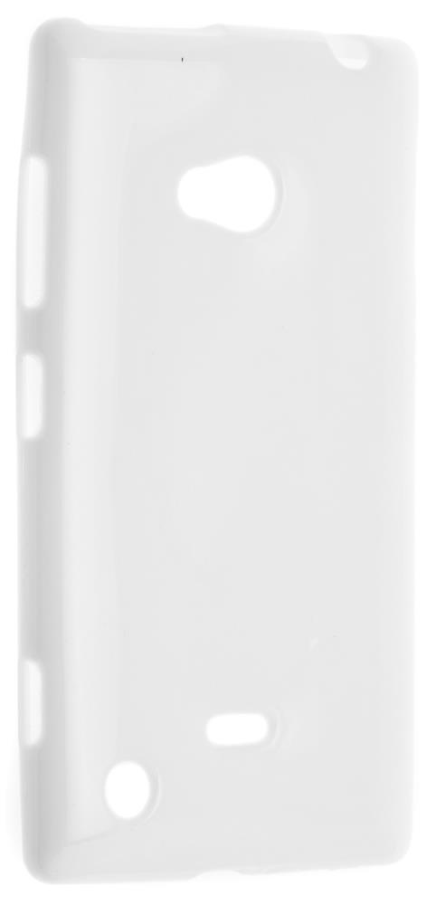 фото Чехол силиконовый для nokia lumia 720 rhds tpu (белый) hrs