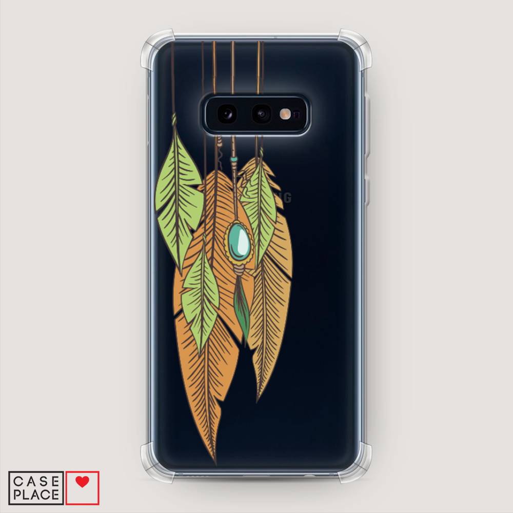 

Чехол Awog на Samsung Galaxy S10E "Оберег перья", Разноцветный, 27251-1