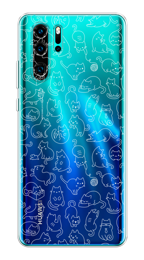 

Чехол Awog на Huawei P30 Pro "Шкодливые котики", Разноцветный, 67650-2