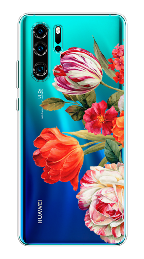 

Чехол Awog на Huawei P30 Pro "Весенний букет", Разноцветный, 67650-8