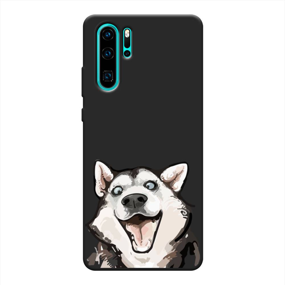 

Чехол Awog на Huawei P30 Pro "Радостный хаски", Разноцветный, 67652-1