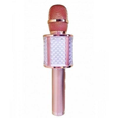 

Беспроводной караоке микрофон Magic Karaoke SUYOSD YS-87 розовое золото
