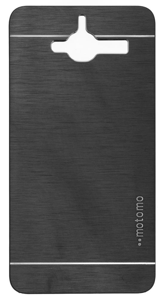 фото Чехол-накладка для xiaomi redmi 2 motomo с металлическим основанием (черный) hrs