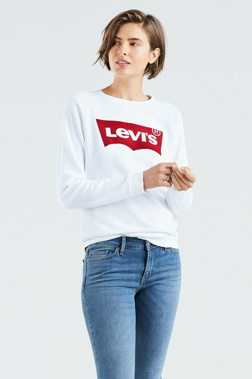 

Свитшот женский Levi's 2971700140 белый M, 2971700140