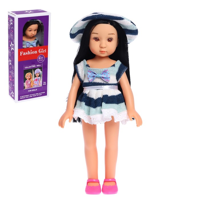Кукла КНР классическая Марина, в платье (ZY1022122)