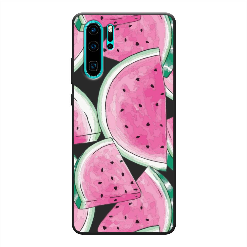 

Чехол Awog на Huawei P30 Pro "Акварельные арбузы", Разноцветный, 67652-1