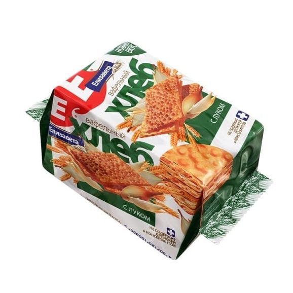 

Хлебцы Елизавета с луком, 80 г * 20 шт, с луком 80гр 20 шт