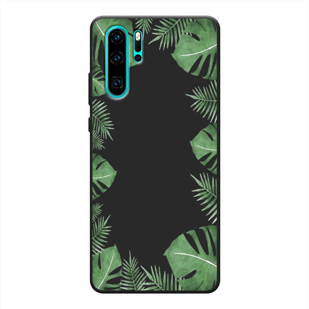 

Чехол Awog на Huawei P30 Pro "Листья папоротника рамка", Разноцветный, 67652-1
