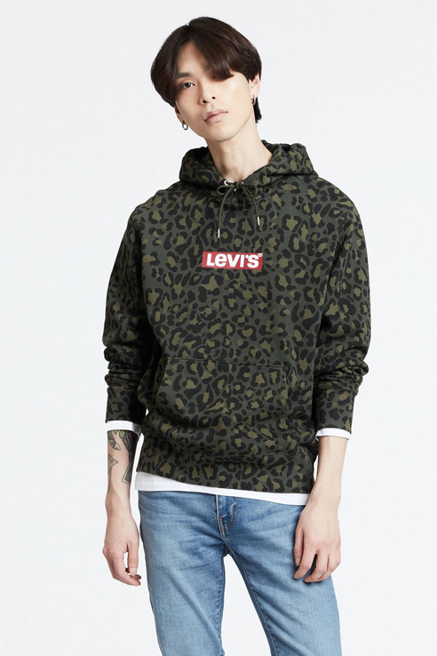 

Толстовка мужская Levi's 1949100800 зеленая M, 1949100800