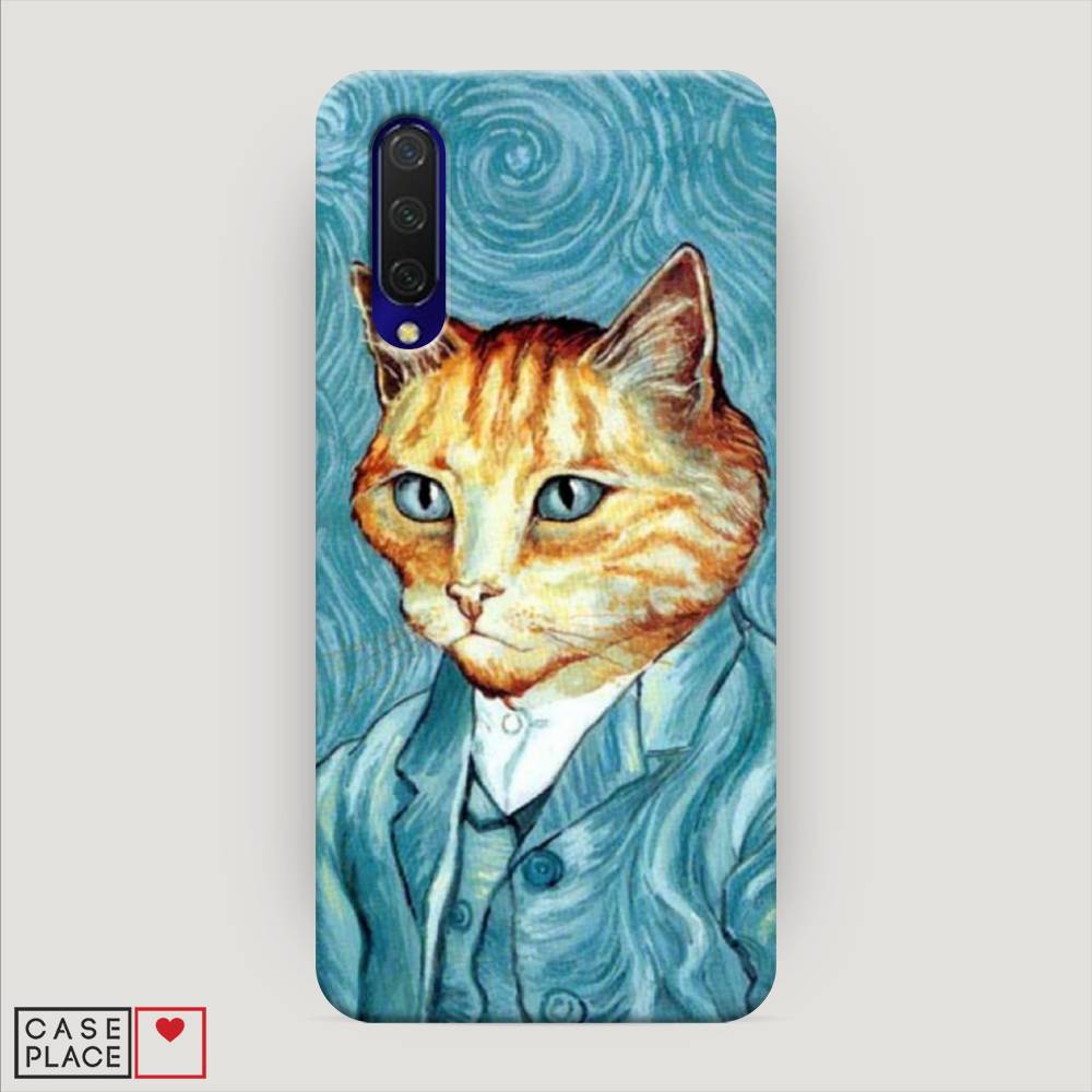 

Пластиковый чехол "Кот Ван Гог" на Xiaomi Mi A3 Lite, 36220-1