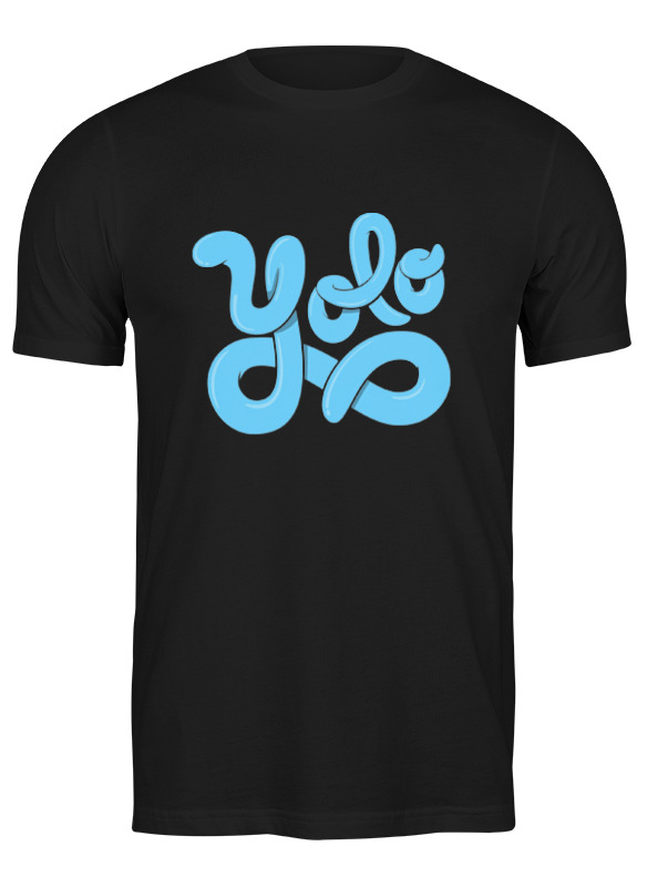 

Футболка мужская Printio Yolo (you only live once) черная 2XL, Черный, Yolo (you only live once)