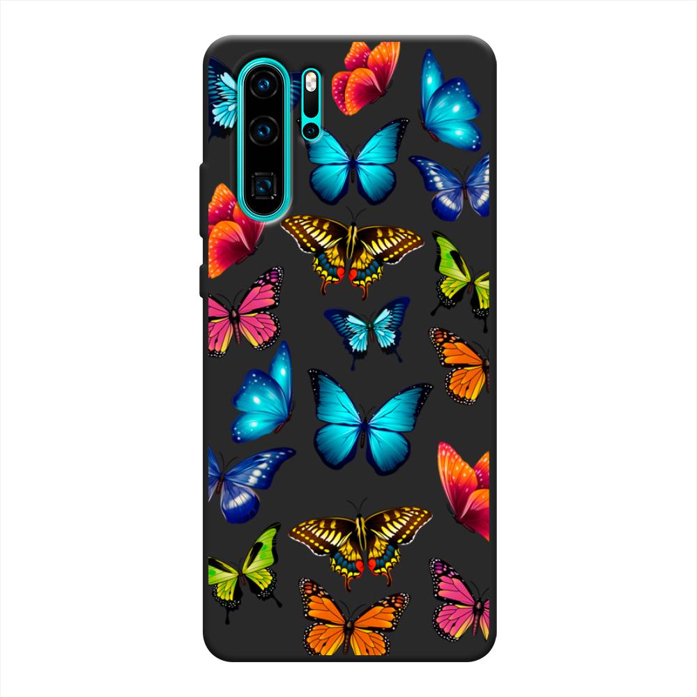 

Чехол Awog "Разные бабочки" для Huawei P30 Pro