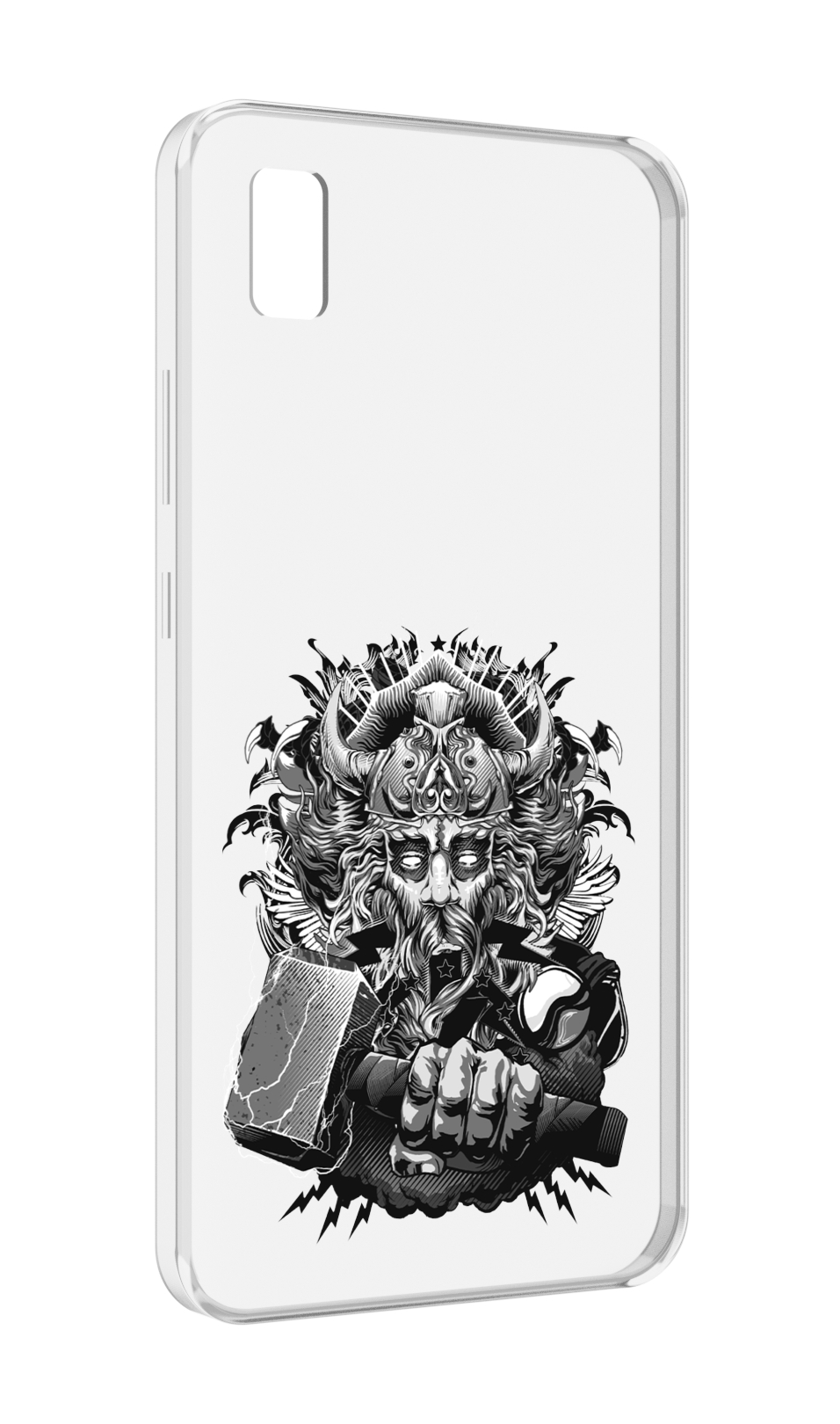 

Чехол MyPads злой тор для ZTE BLADE L210, Прозрачный, Tocco