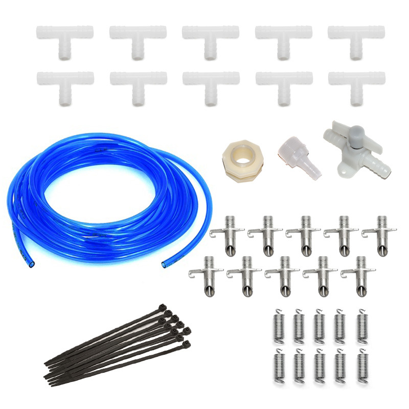 Ниппельная поилка для грызунов FERMERZ, автоматическое поение, 10 шт