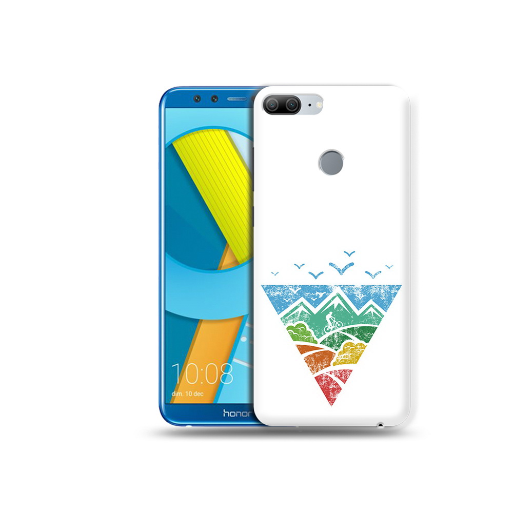 

Чехол MyPads Tocco для Huawei Honor 9 Lite Лес земля море чайки (PT117118.56.105), Прозрачный, Tocco