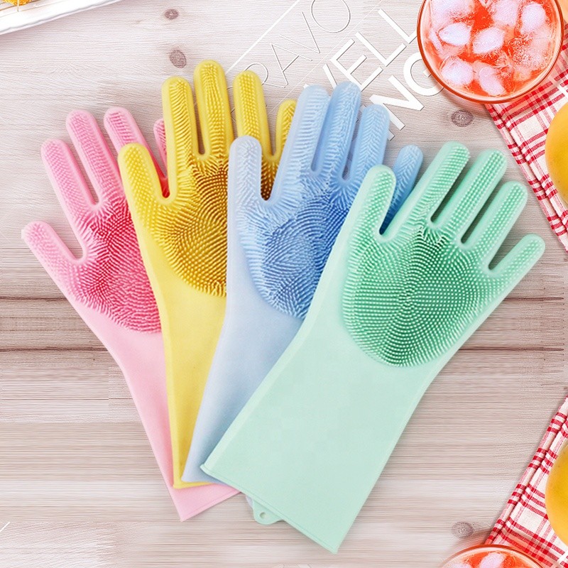 

Многофункциональные силиконовые перчатки Magic Brush, 2 шт