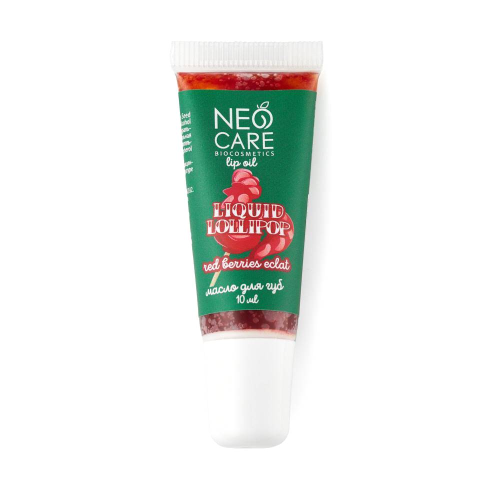 фото Масло для губ neo care liquid lollipop, ed berries eclat, 10 мл