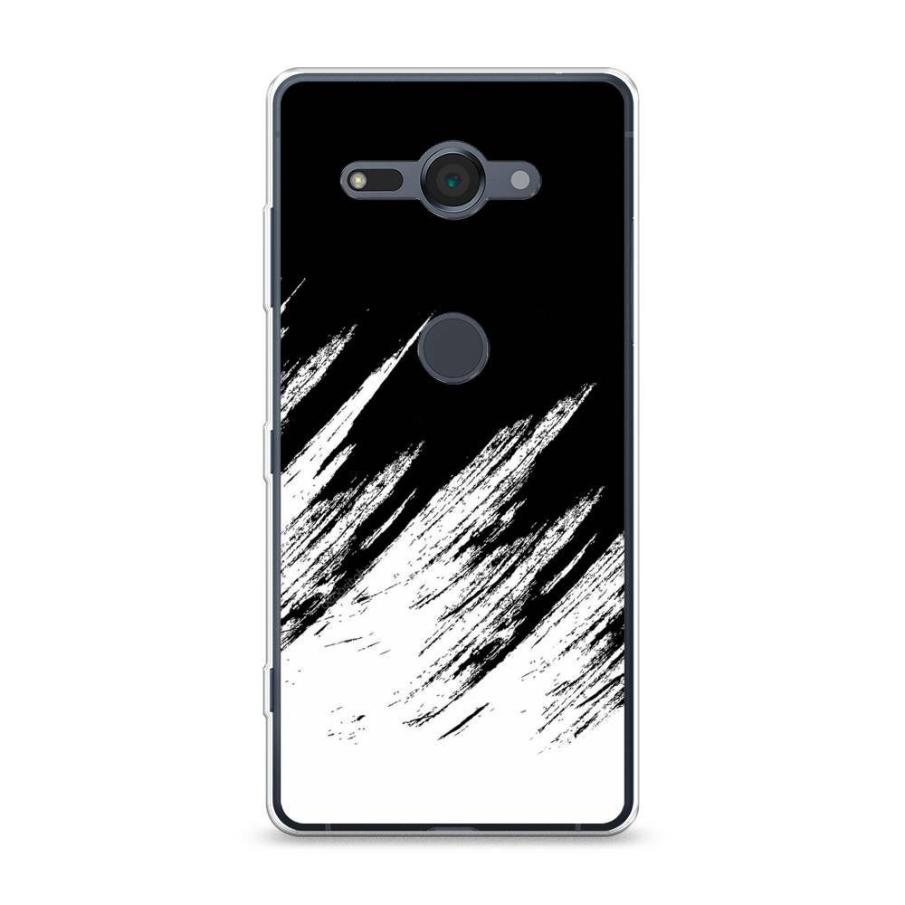

Чехол Awog на Sony Xperia XZ2 Compact "Черно белые брызги", Разноцветный, 52950-3