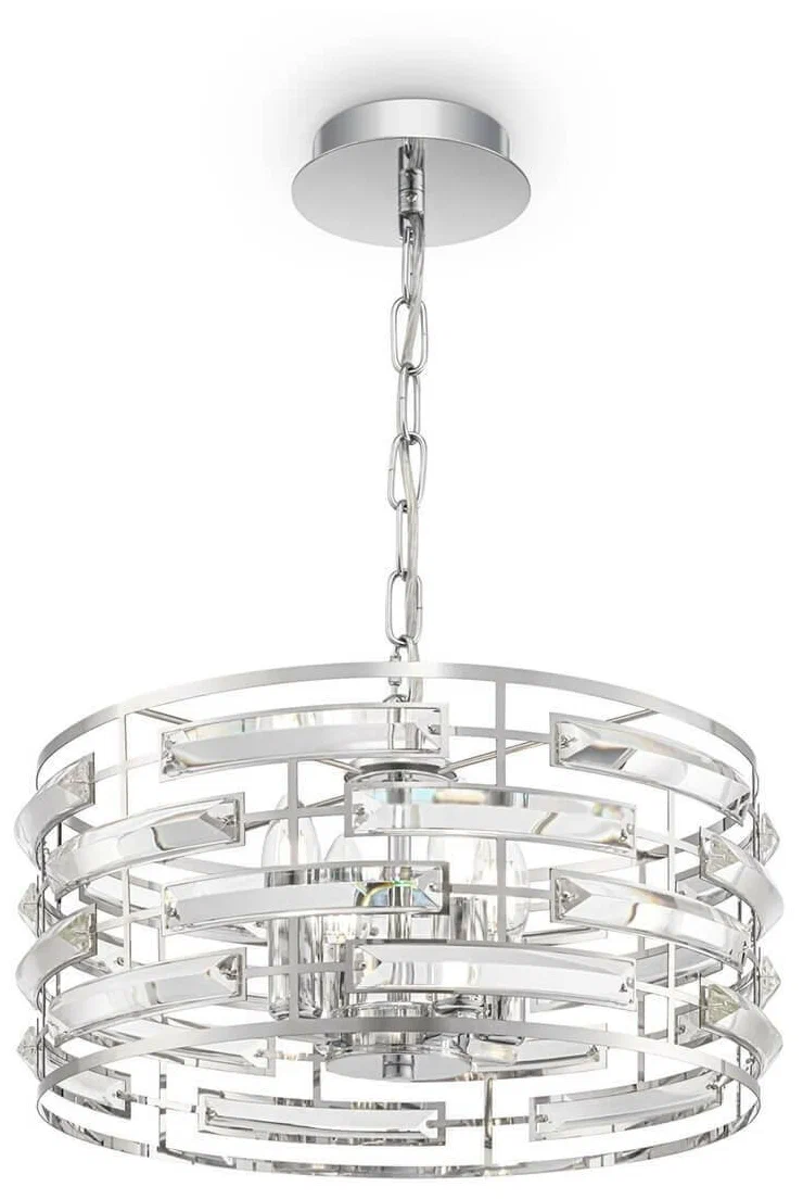 

MAYTONI Хрустальная подвесная люстра Frontera MOD067PL-04CH Maytoni