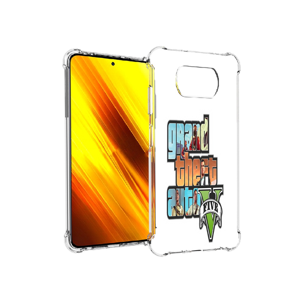 

Чехол MyPads Tocco для Xiaomi Poco X3 игра гта (PT154881.262.373), Прозрачный, Tocco