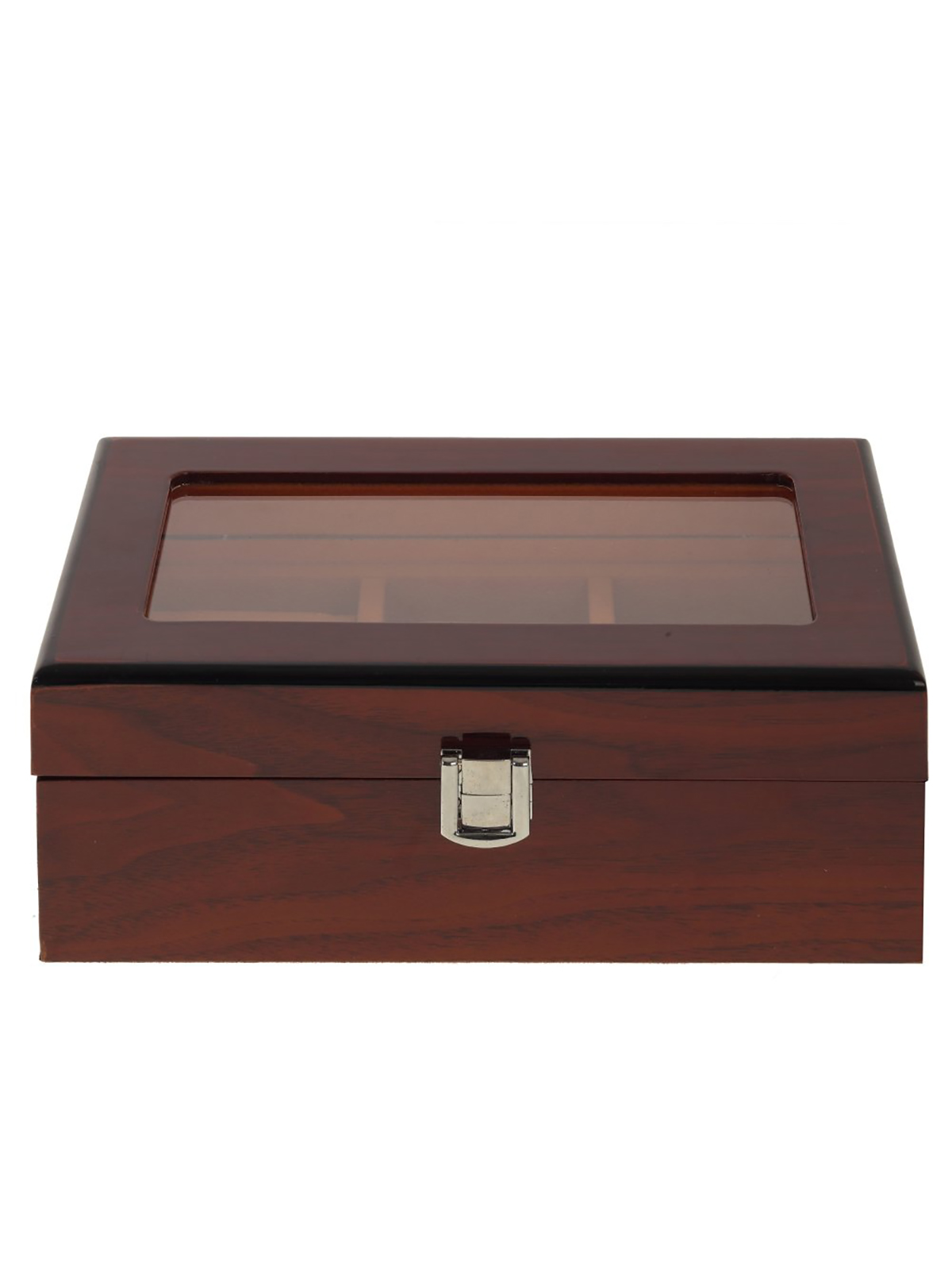 

Шкатулка для часов Remecoclub, деревянная, 20x12x8,5 см, Коричневый