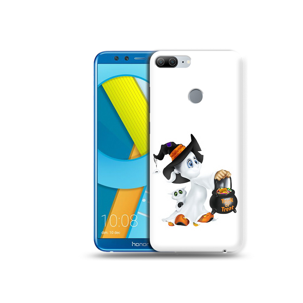 

Чехол MyPads Tocco для Huawei Honor 9 Lite Маленький призрак (PT117118.56.113), Прозрачный, Tocco