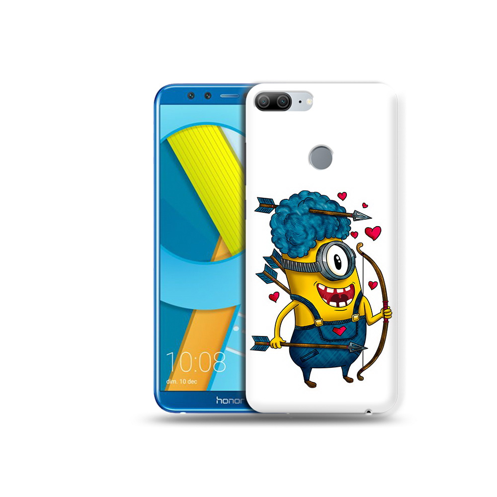 

Чехол MyPads Tocco для Huawei Honor 9 Lite Миньон купидон (PT117118.56.117), Прозрачный, Tocco