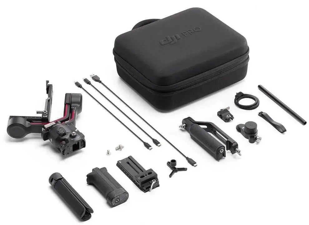 

Стабилизатор 3-х осевой Dji RS 3 Combo черный