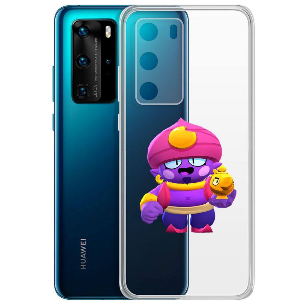 

Чехол-накладка Brawl Stars-Джин для Huawei P40