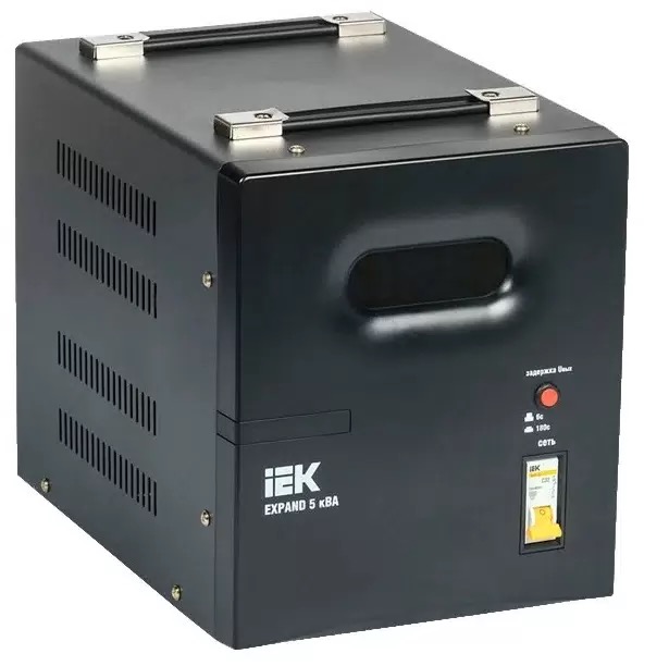 

Стабилизатор напряжения IEK Expand, 6.4кВт черный ivs21-1-008-11, Стабилизатор напряжения IEK Expand, 6.4кВт черный [ivs21-1-008-11]