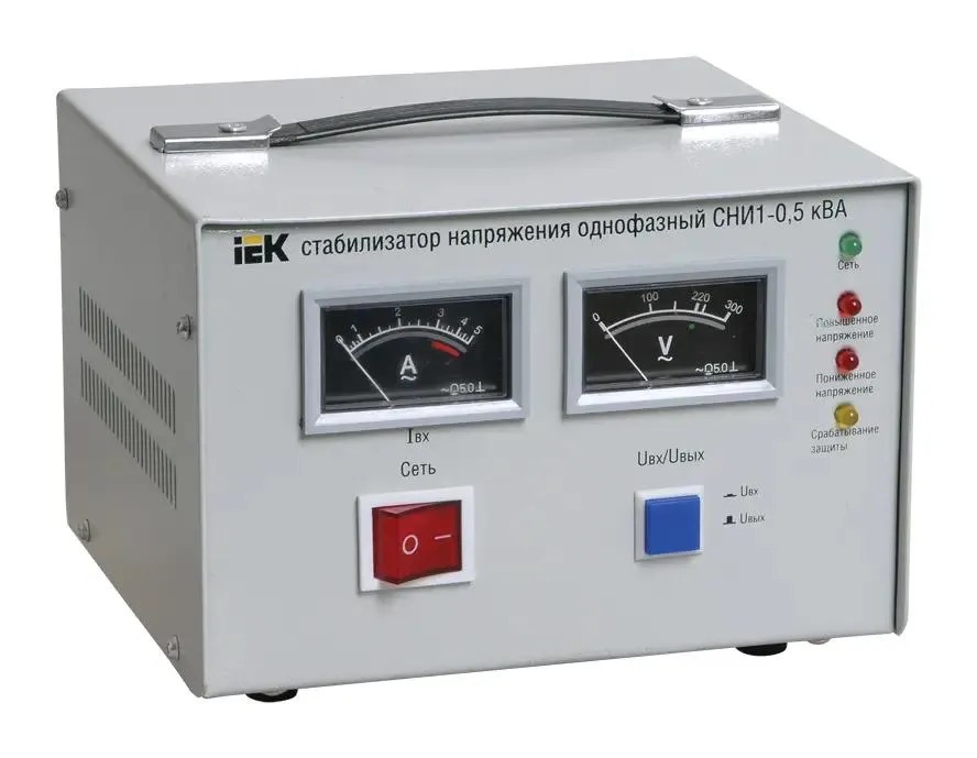 

Стабилизатор напряжения IEK СНИ1, 0.4кВт серый ivs10-1-00500, Стабилизатор напряжения IEK СНИ1, 0.4кВт серый [ivs10-1-00500]