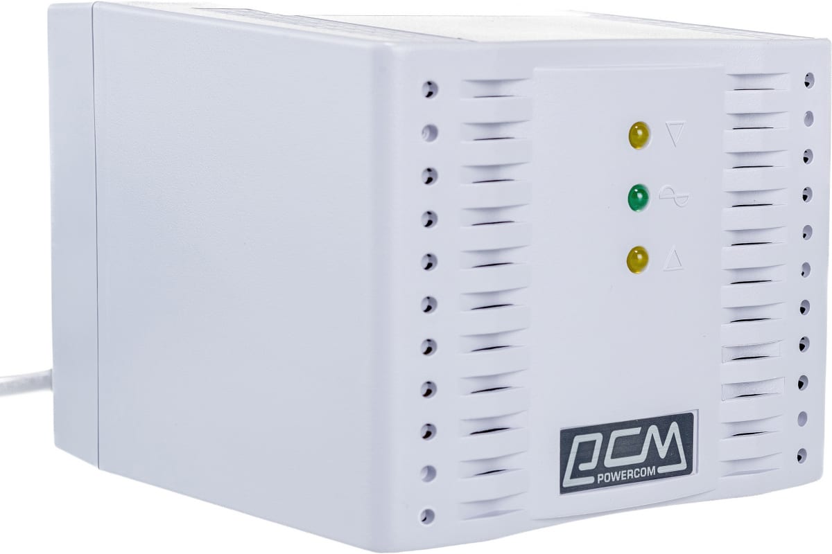 

Стабилизатор напряжения PowerCom TCA-2000 белый