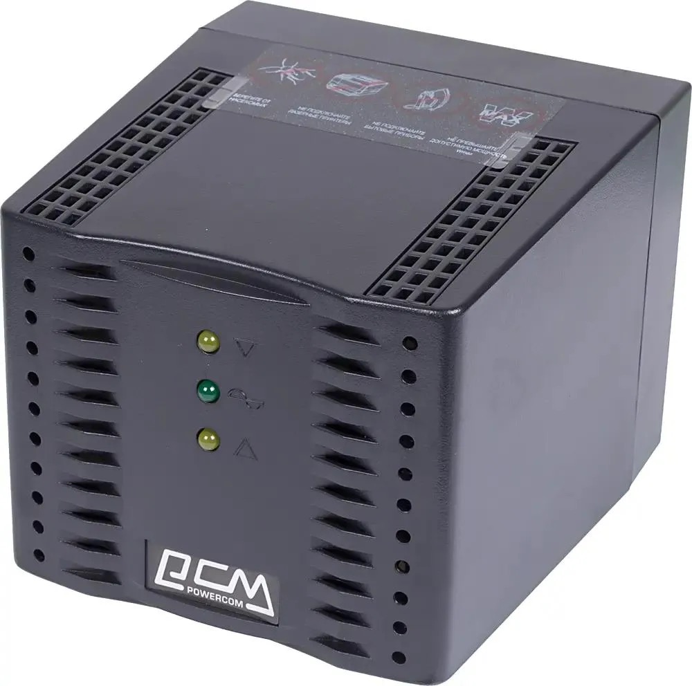 

Стабилизатор напряжения PowerCom TCA-2000 черный tca-2000 black, Стабилизатор напряжения PowerCom TCA-2000 черный [tca-2000 black]