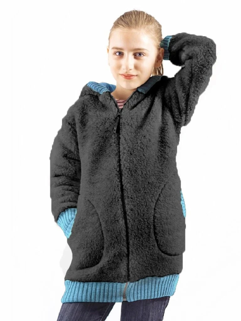 

Пальто Alwero LENA цв. графит/джинс р. 122