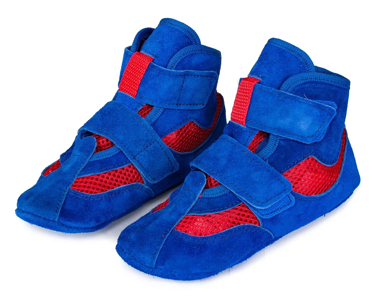 

Борцовки Rekoy Contra Kids, сине-красный, 33 RU, Contra Kids