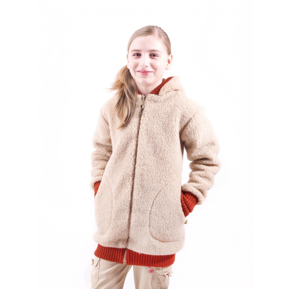 

Пальто Alwero LENA р. 116 цв. бежевый/рыжий