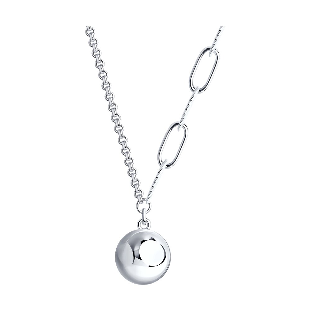 

Колье из серебра 40-45 см SOKOLOV 94070912-91, 94070912-91