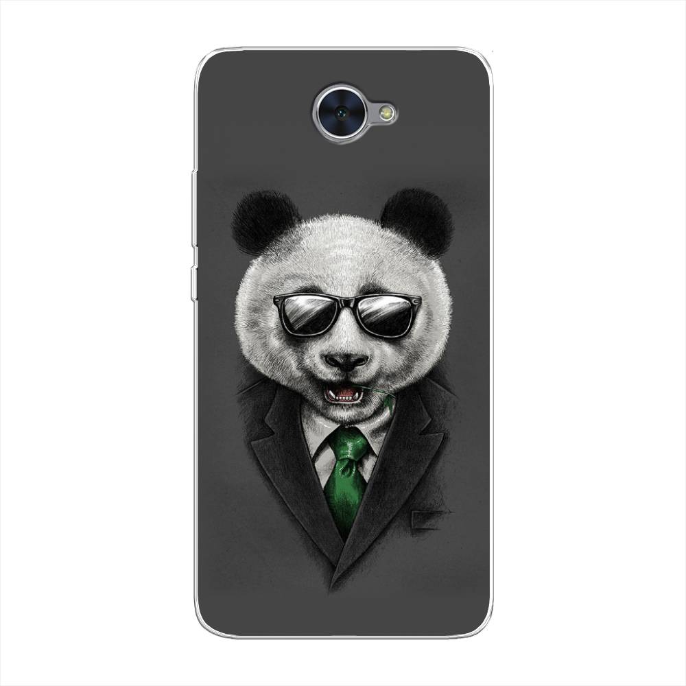 

Чехол Awog "Деловая панда" для Huawei Y7