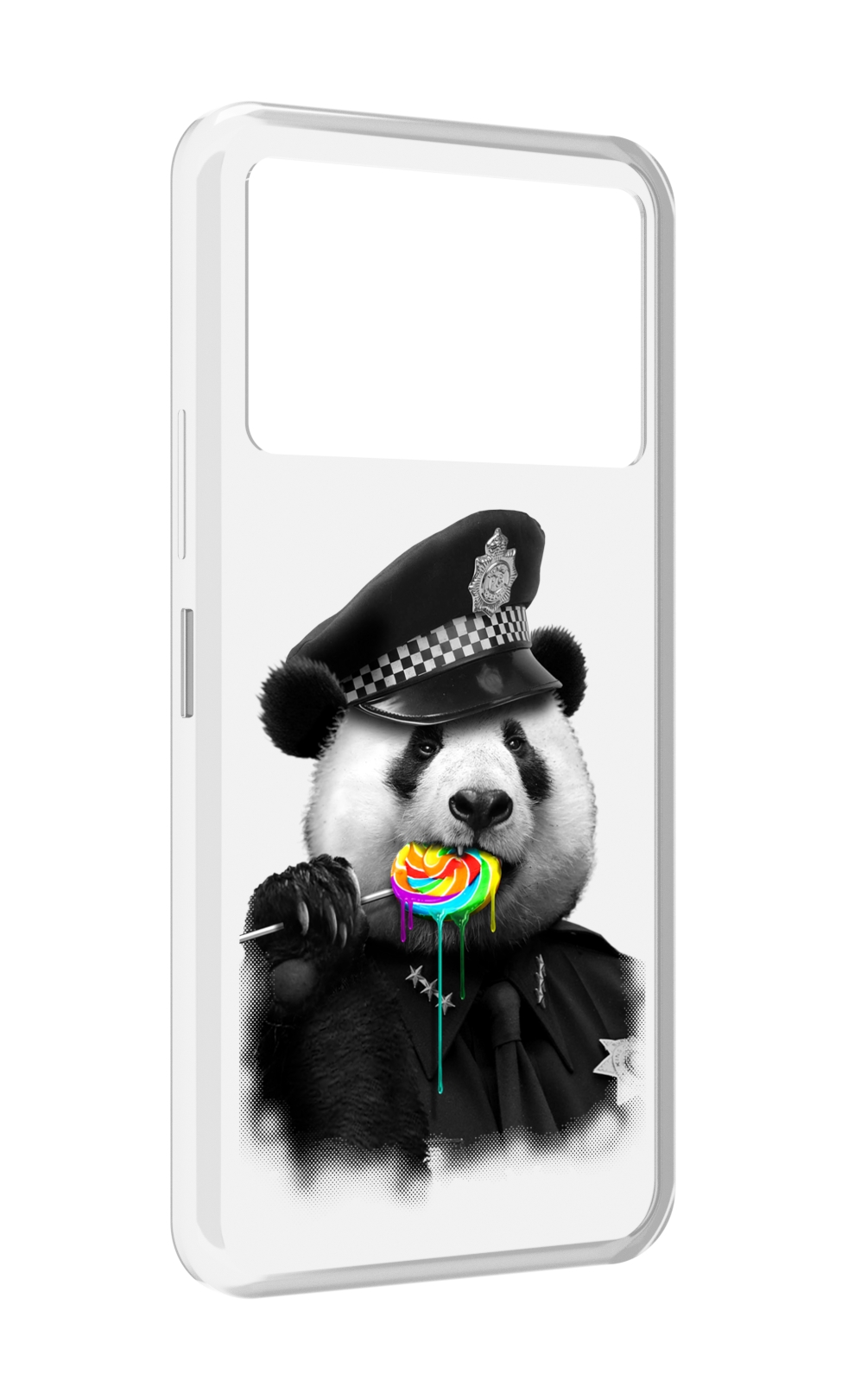 

Чехол MyPads Панда полиция для Infinix NOTE 12 VIP (X672), Прозрачный, Tocco